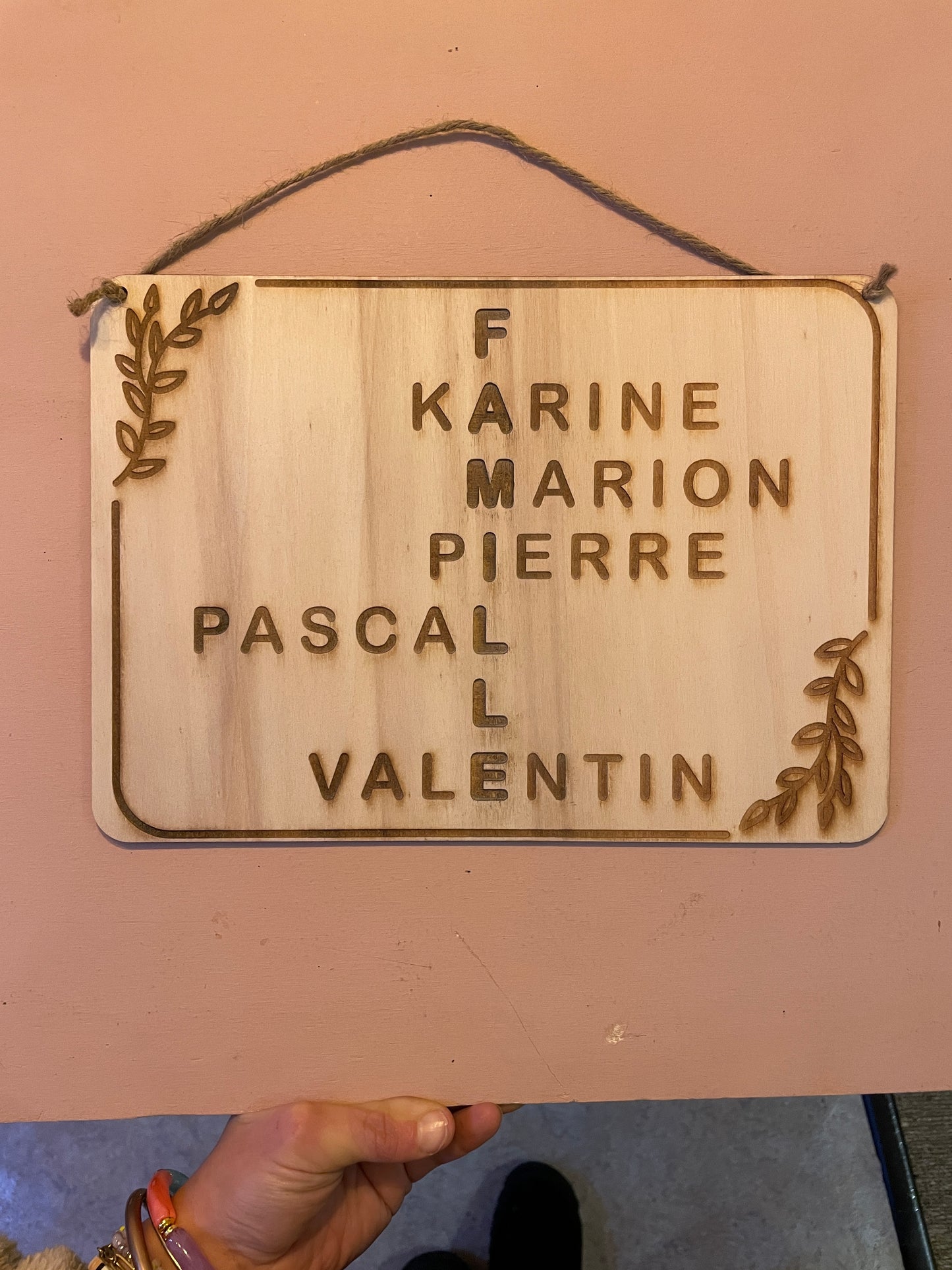 MOTS MÊLÉS personnalisé