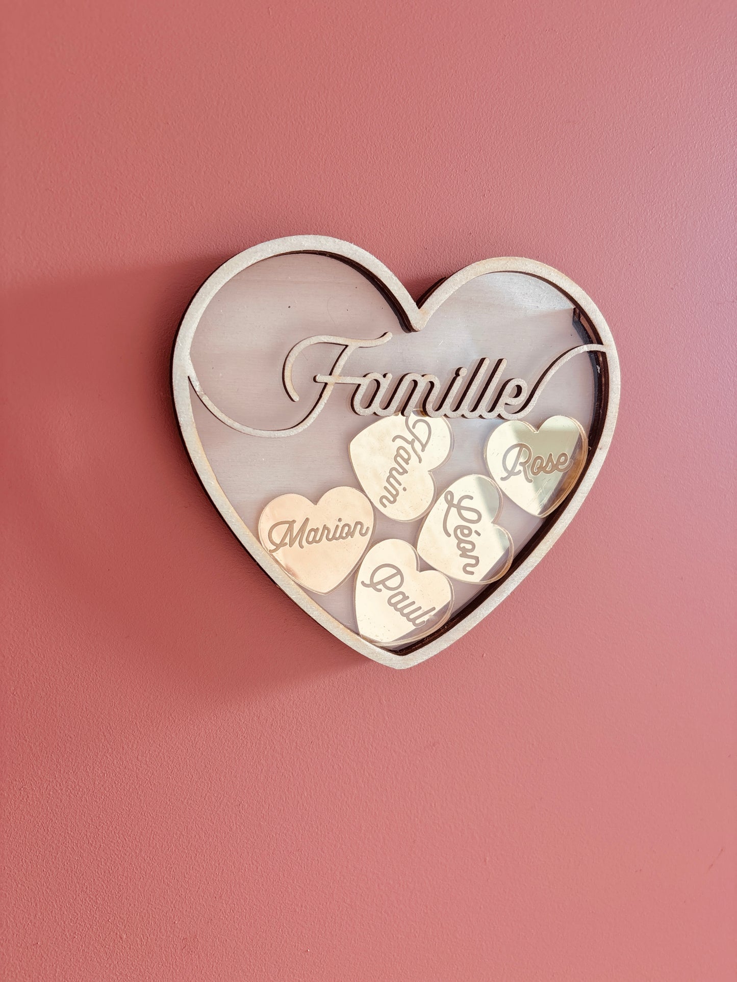COEUR A REMPLIR - Personnalisable