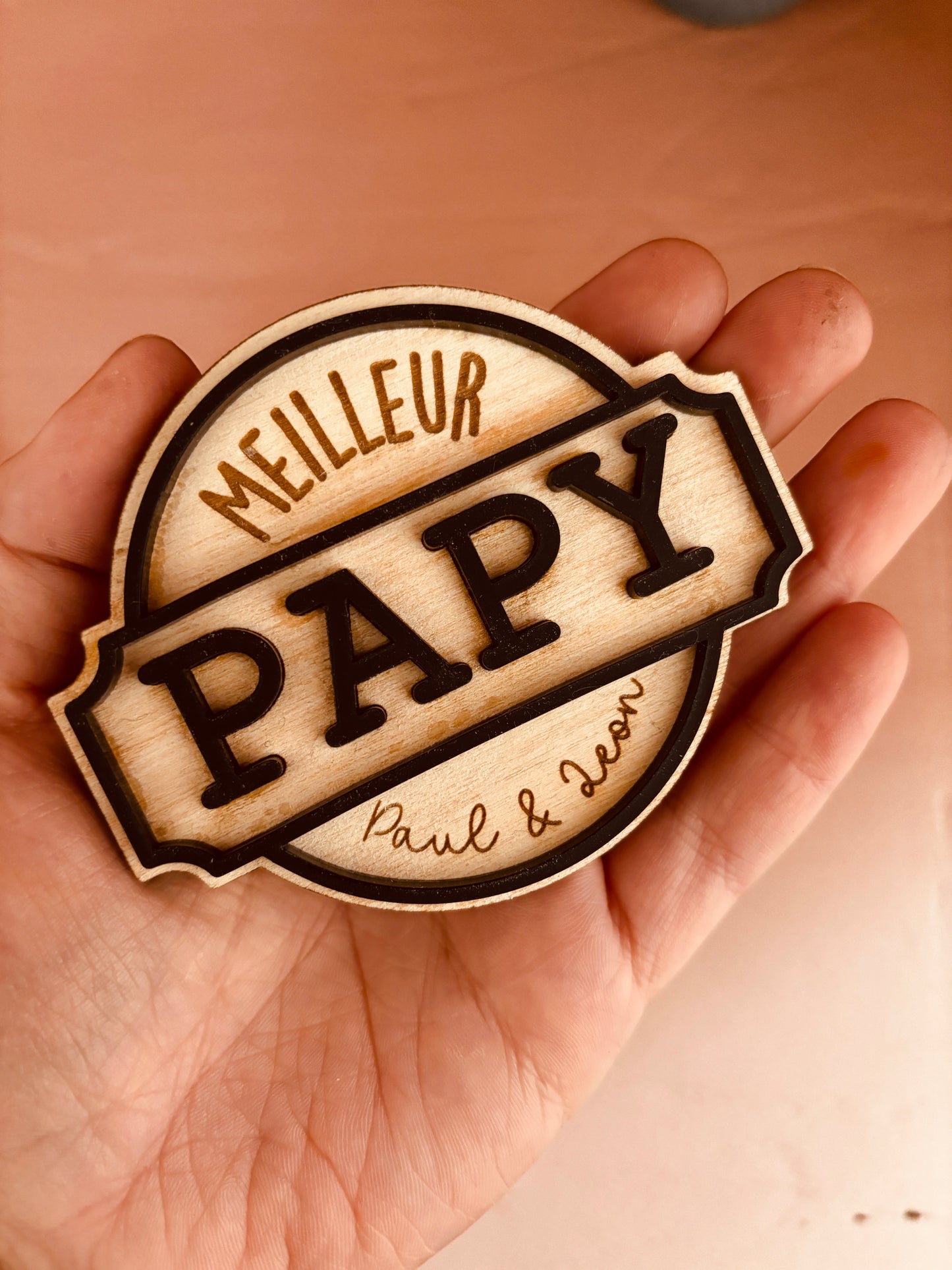 MAGNET PAPA/PAPY- PERSONNALISABLE