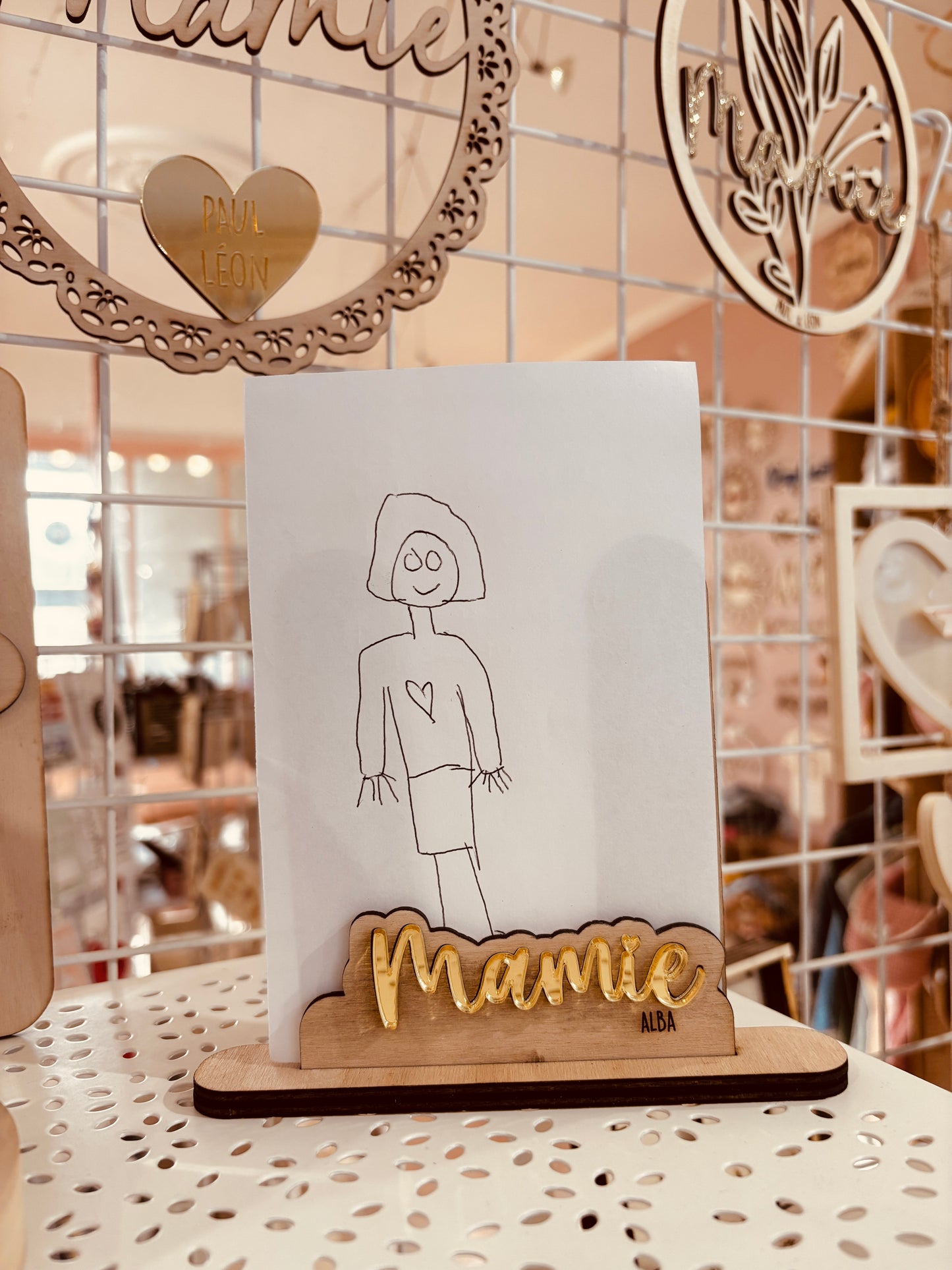 SUPPORT PHOTO MAMIE / MAMAN- PERSONNALISABLE
