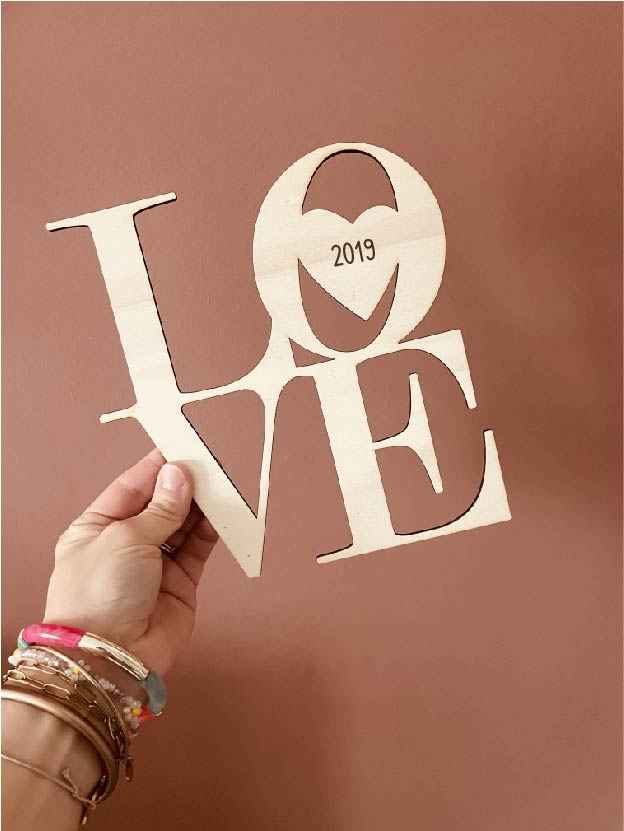 LOVE - MESSAGE PERSONNALISÉ