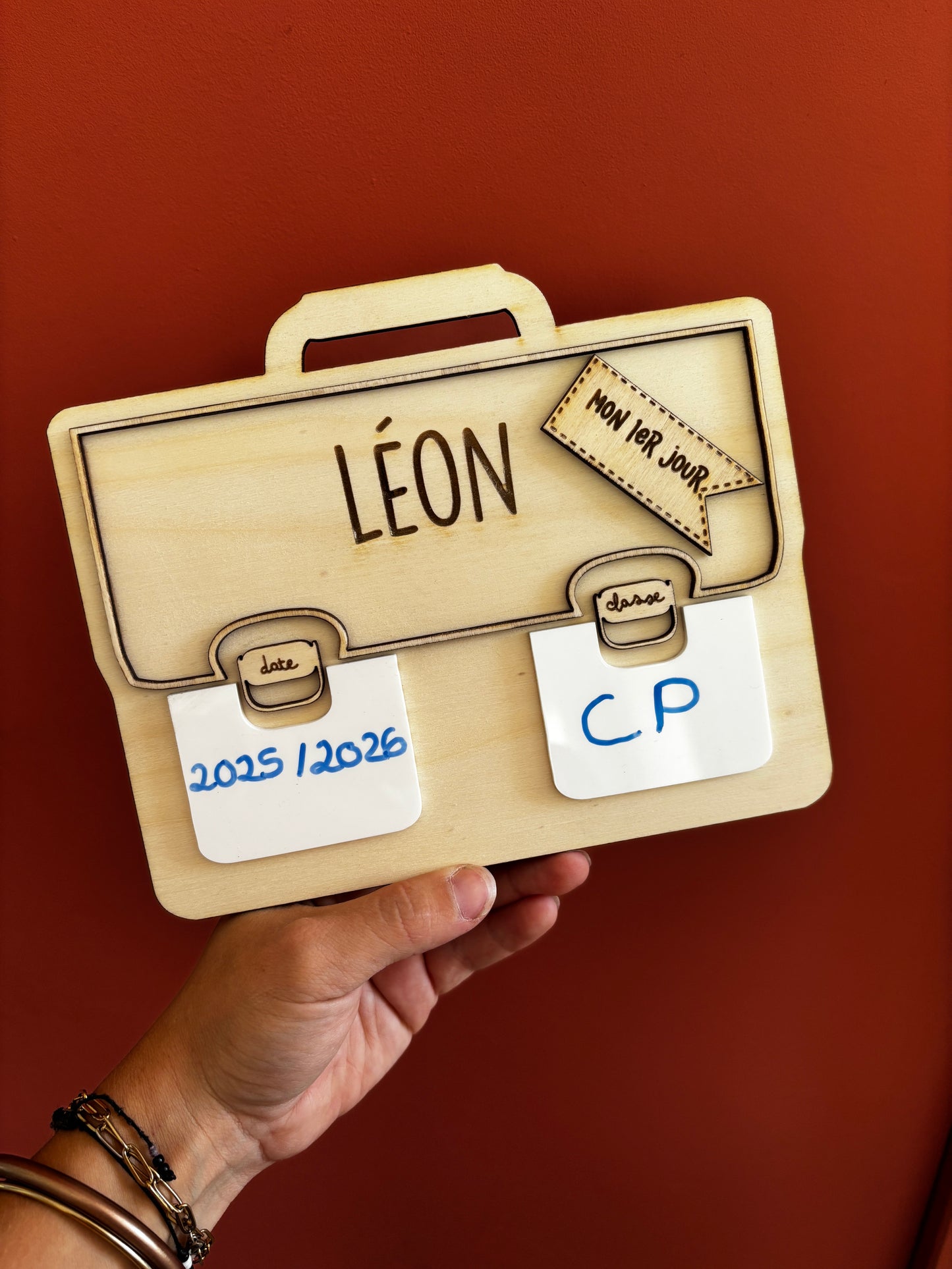 PANCARTECARTABLE RENTRÉE DES CLASSES - PERSONNALISABLE