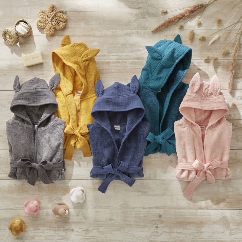 PEIGNOIR PERSONNALISABLE - divers coloris