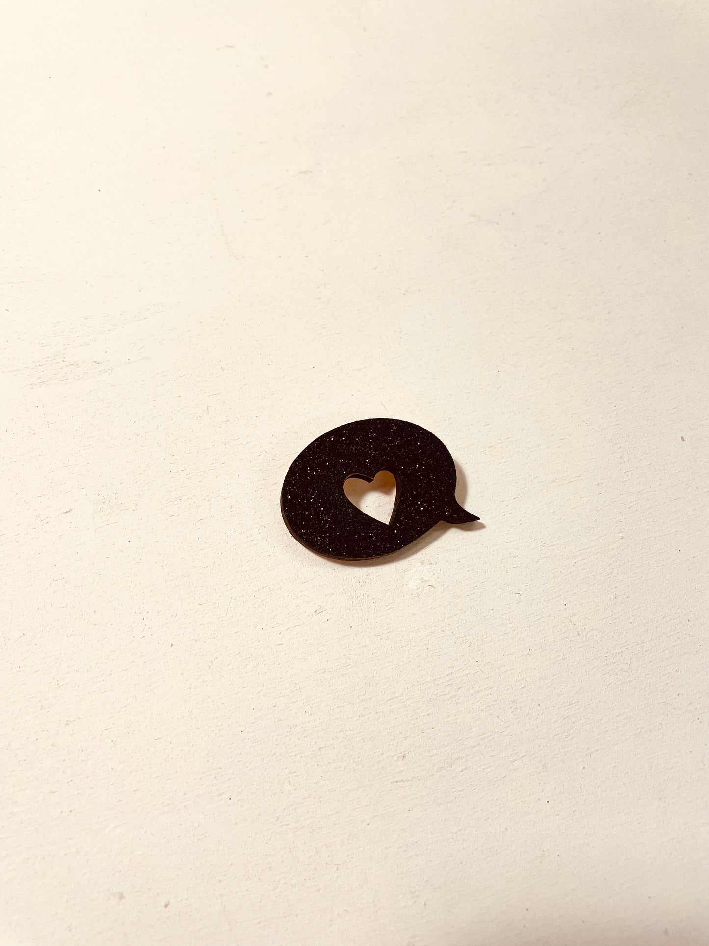 BROCHE - BULLE PAILLETTE