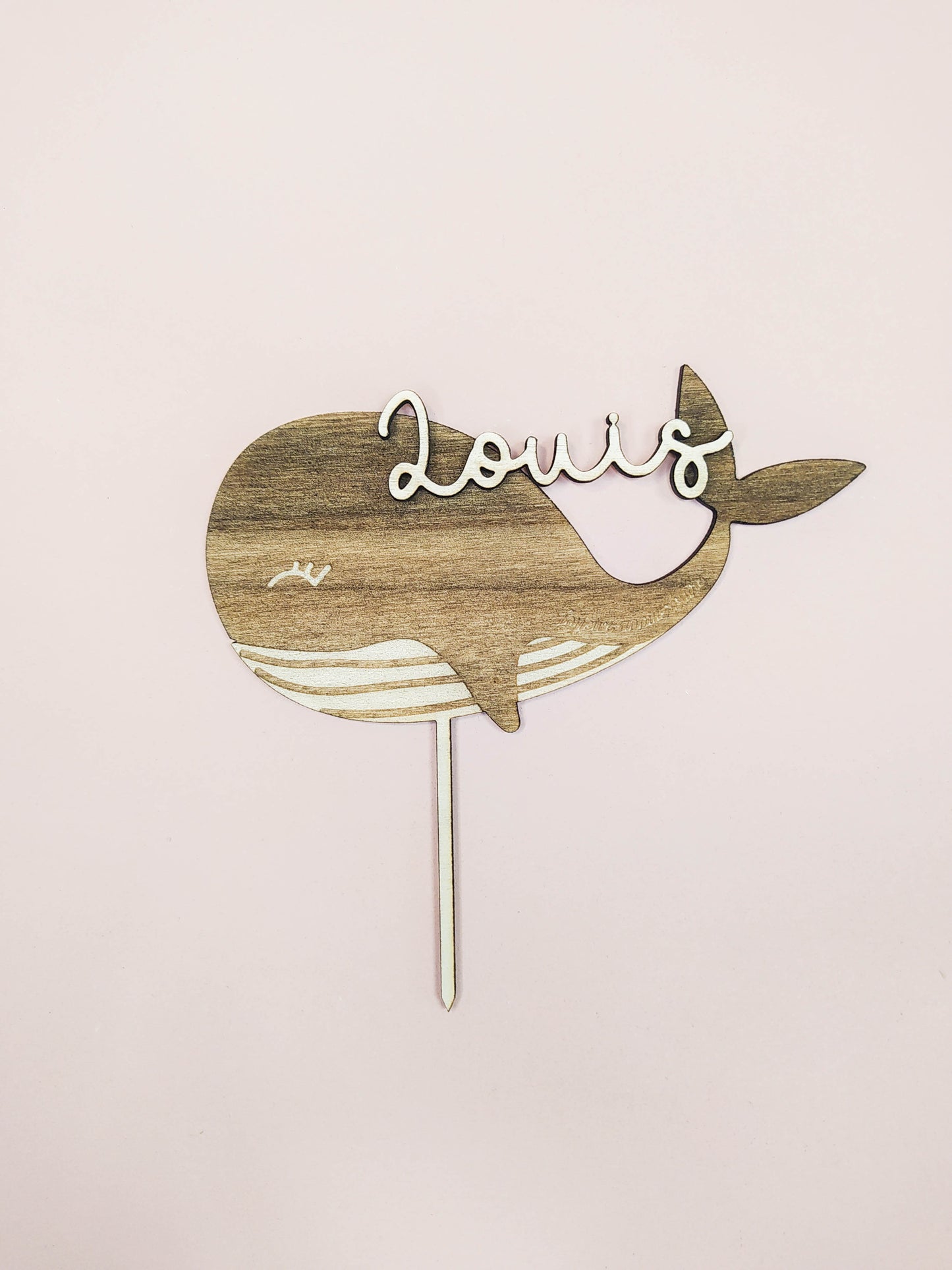 CAKE TOPPER - BALEINE