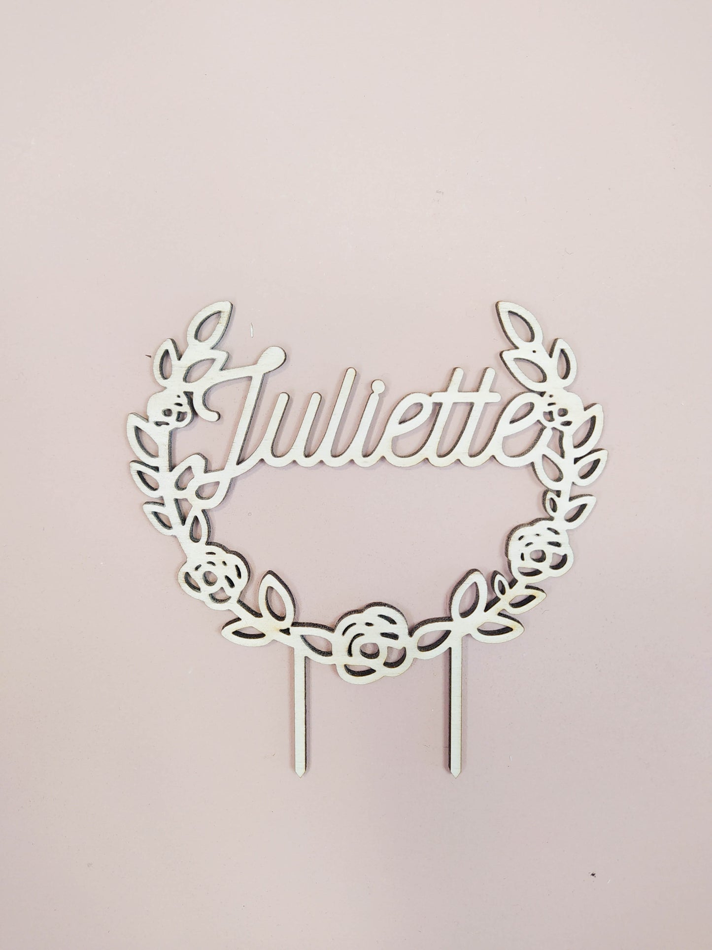 CAKE TOPPER - FEUILLAGES