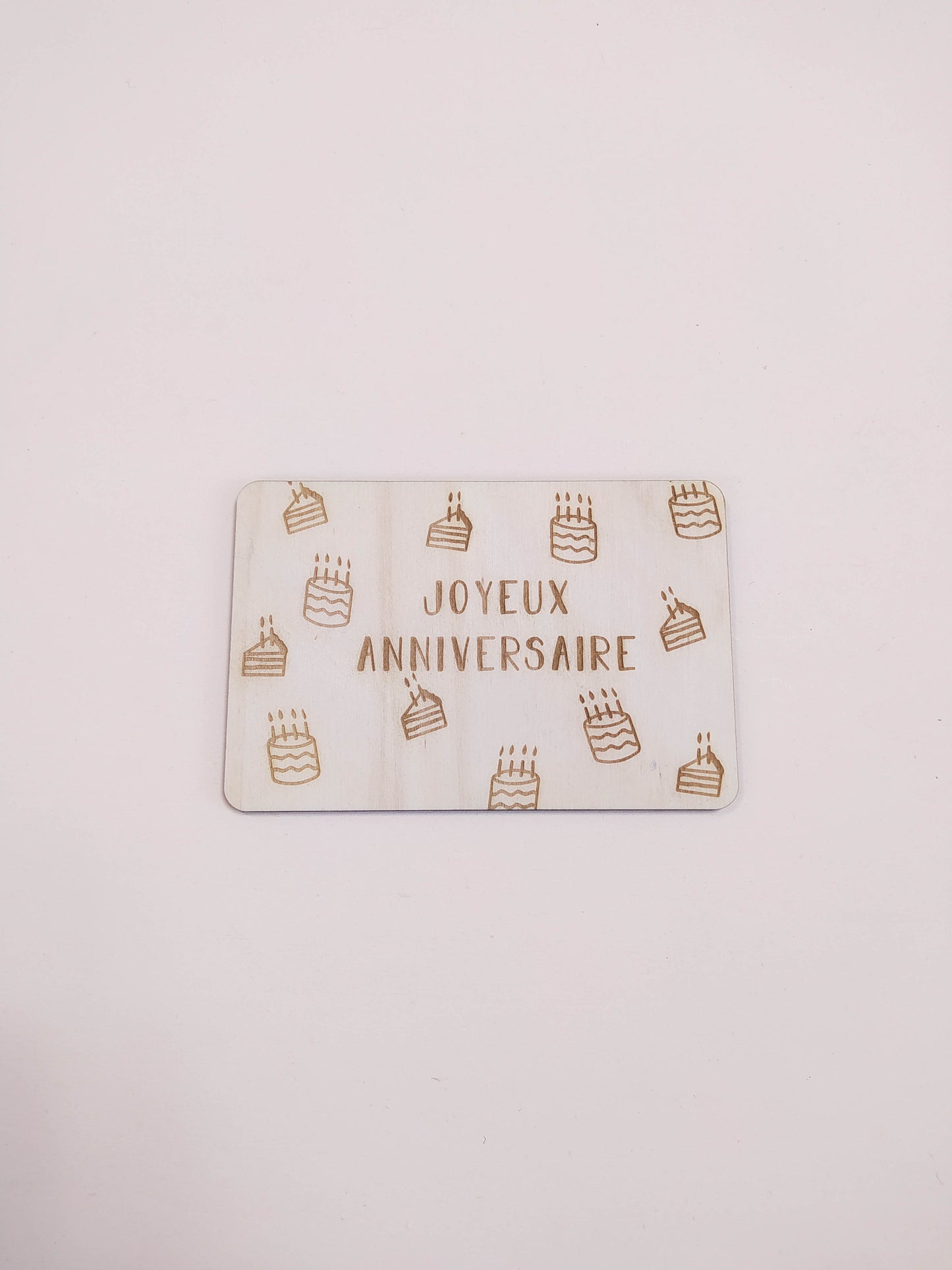 CARTE ANNIVERSAIRE - DIVERS MODÈLES