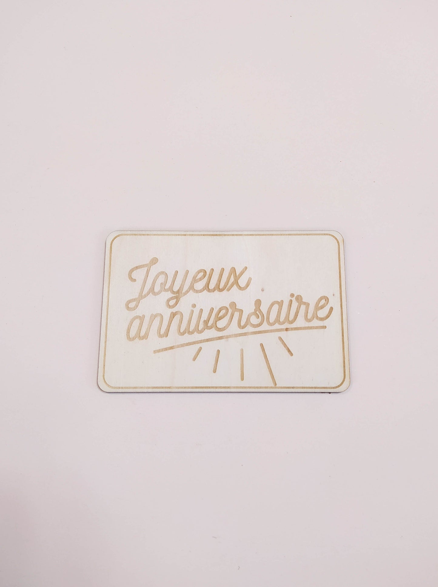 CARTE ANNIVERSAIRE - DIVERS MODÈLES