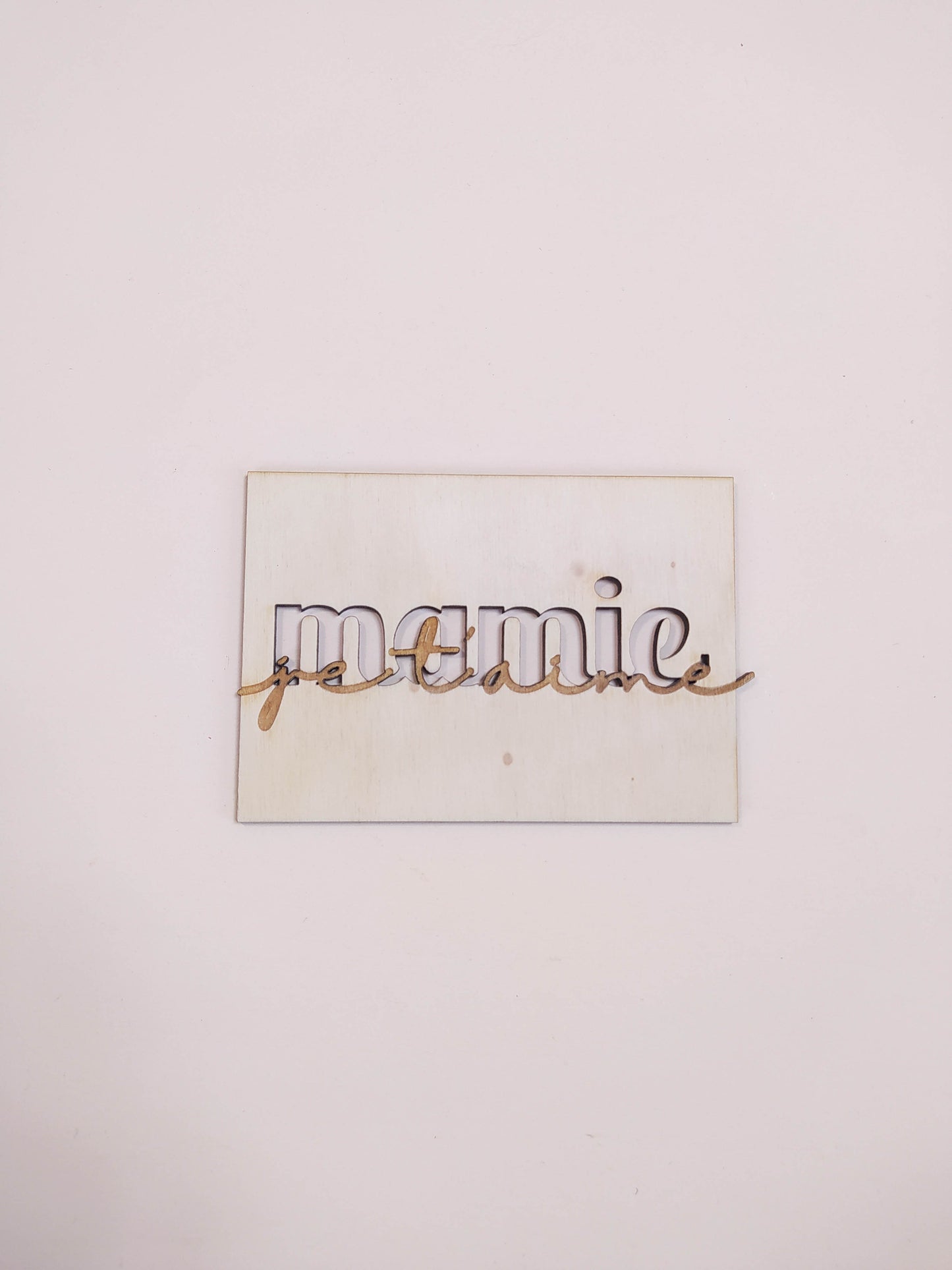 CARTE - JE T'AIME -DIVERS MODÈLES