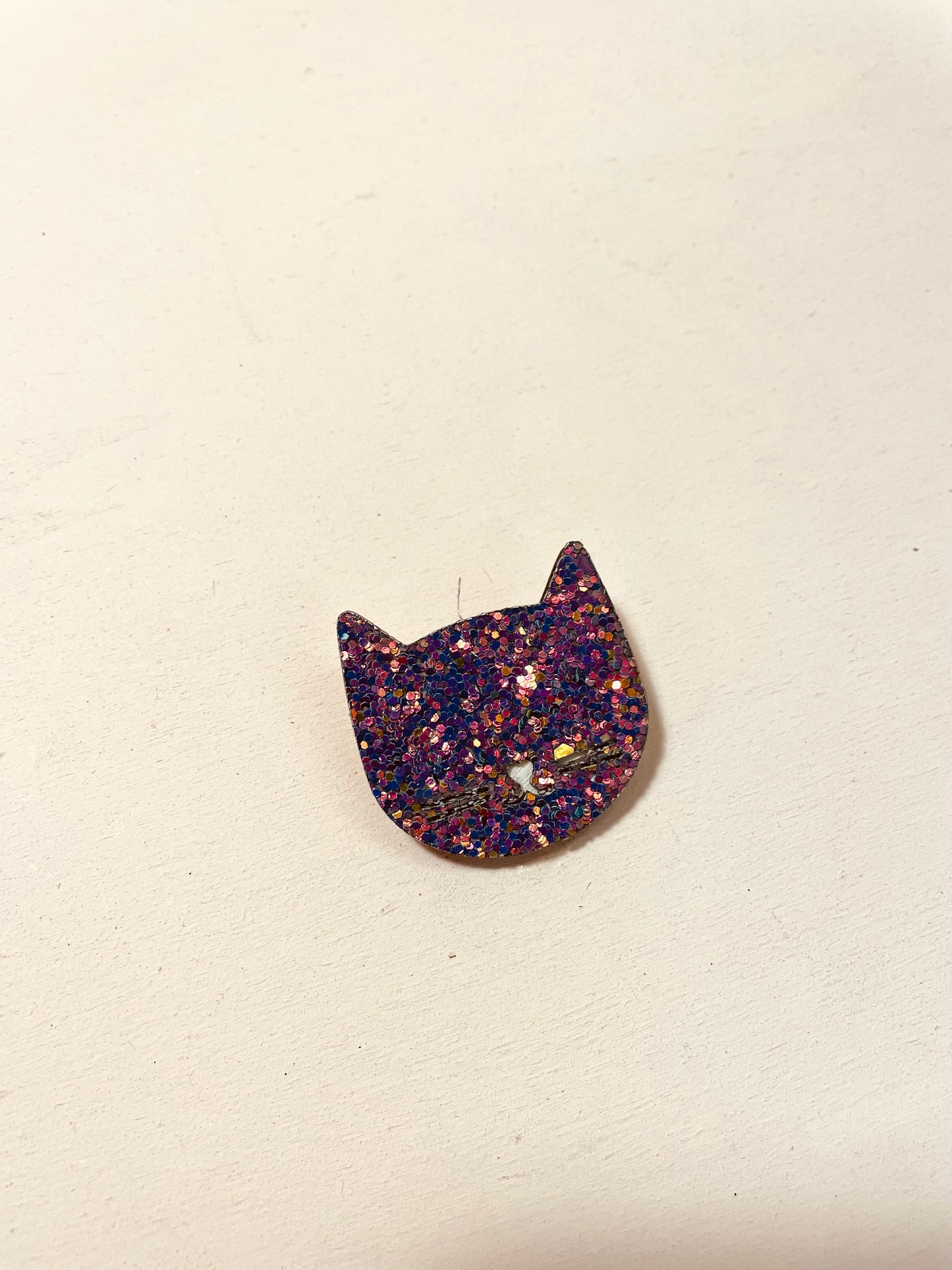BROCHE - CHAT PAILLETTE