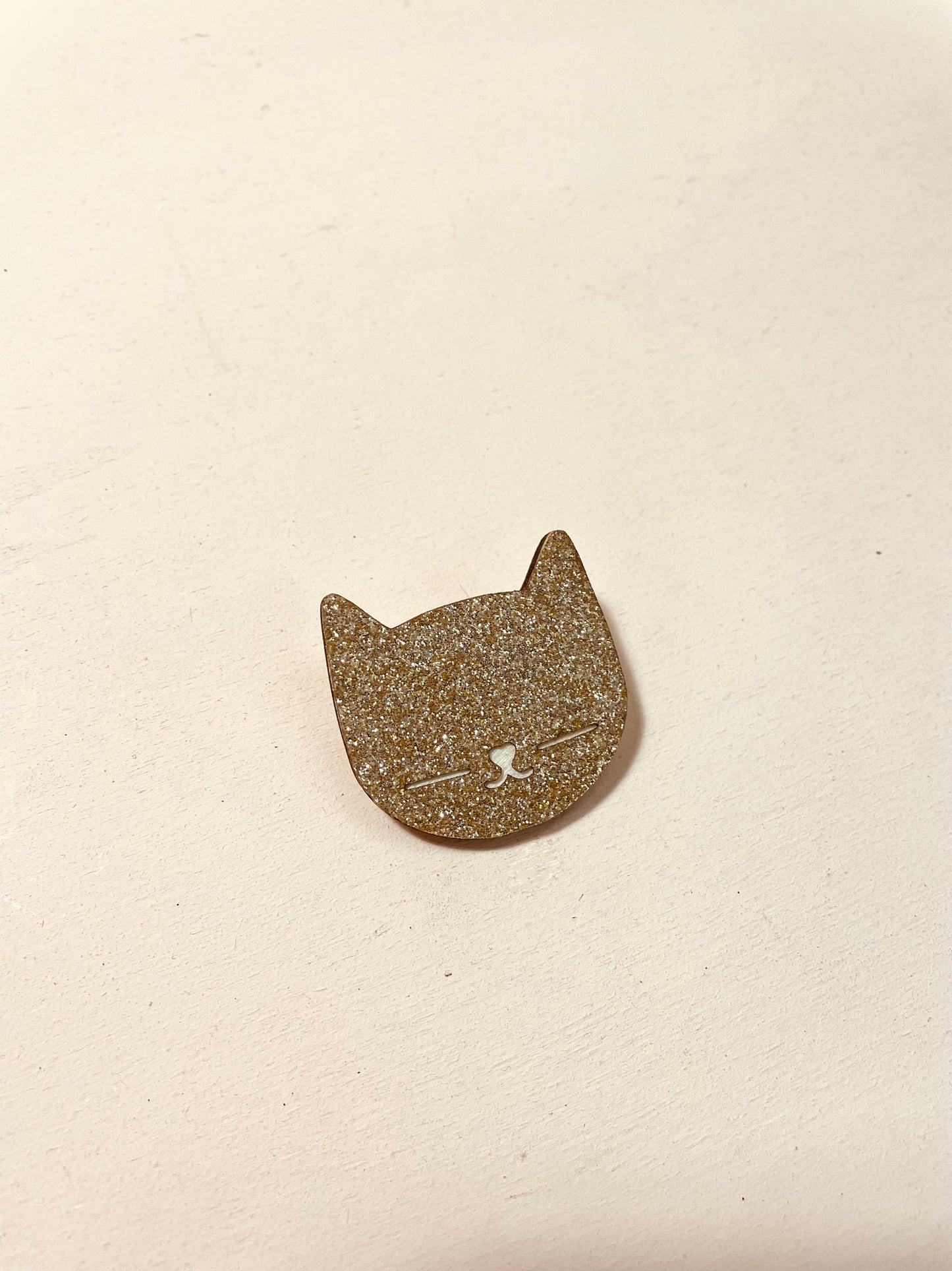 BROCHE - CHAT PAILLETTE