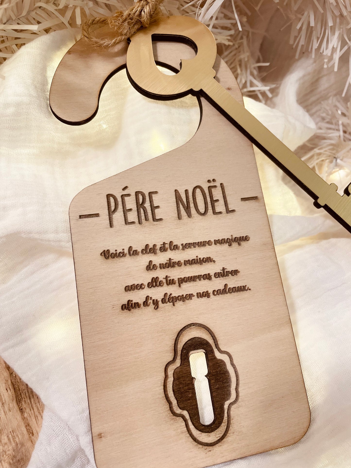 CLEF MAGIQUE DU PÈRE NOËL