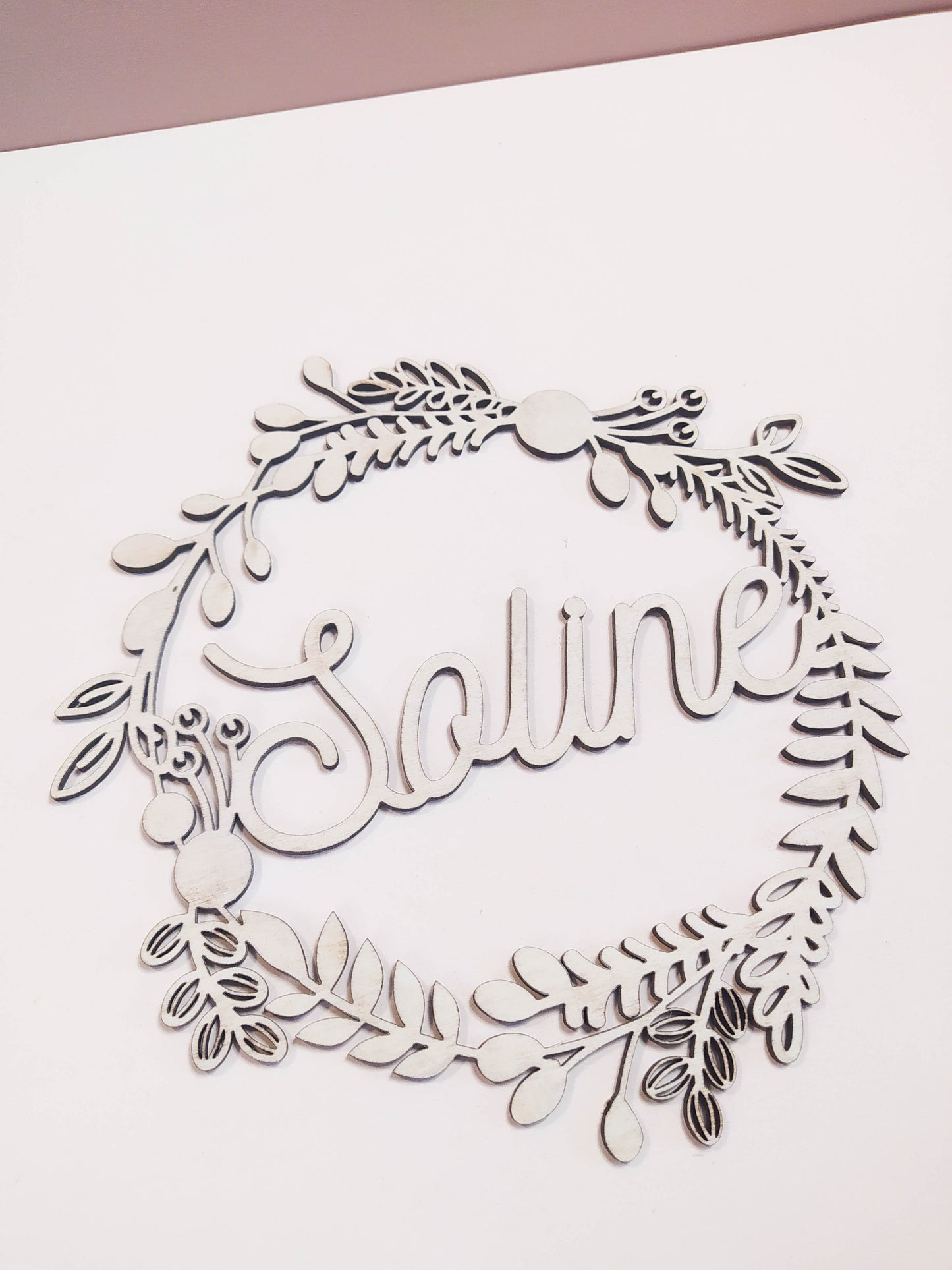 COURONNE VÉGÉTALE -PERSONNALISABLE