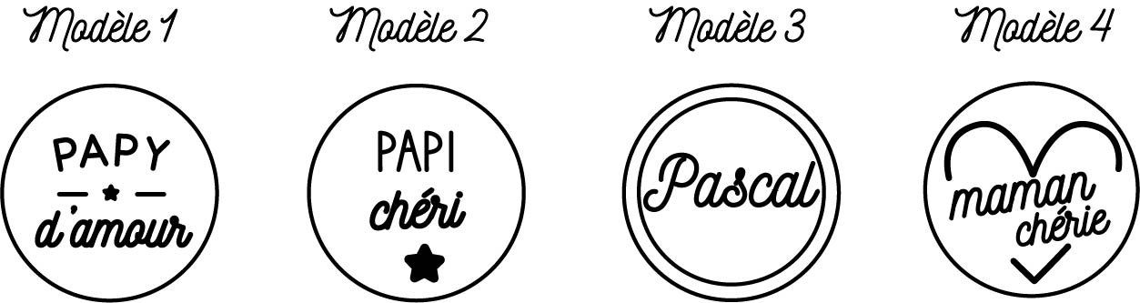 BOUCHON TÊTE EN BOIS - PERSONNALISABLE