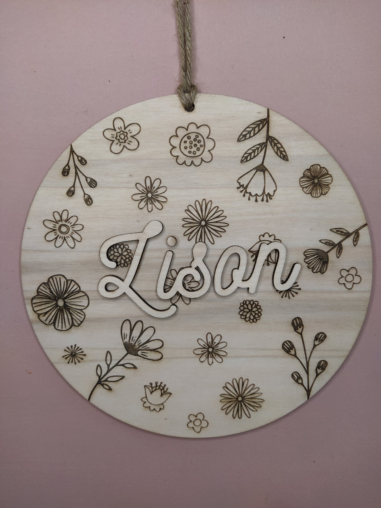 DECORATION MURALE ENFANT - FLEURS