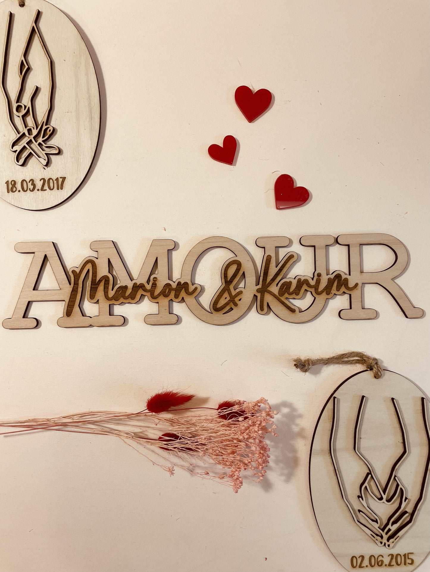 AMOUR - PRENOMS PERSONNALISÉ