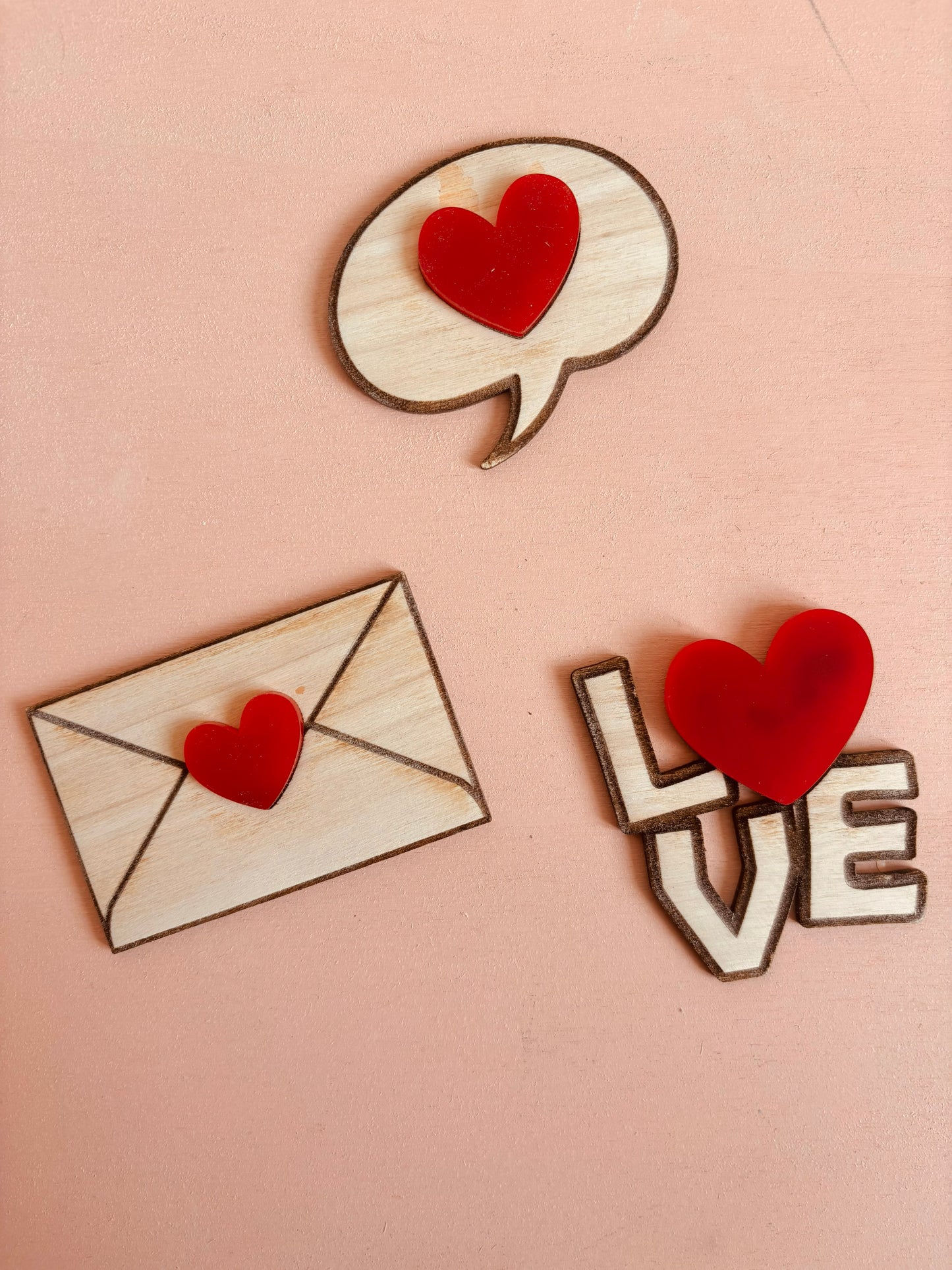 Lot de 3 magnets