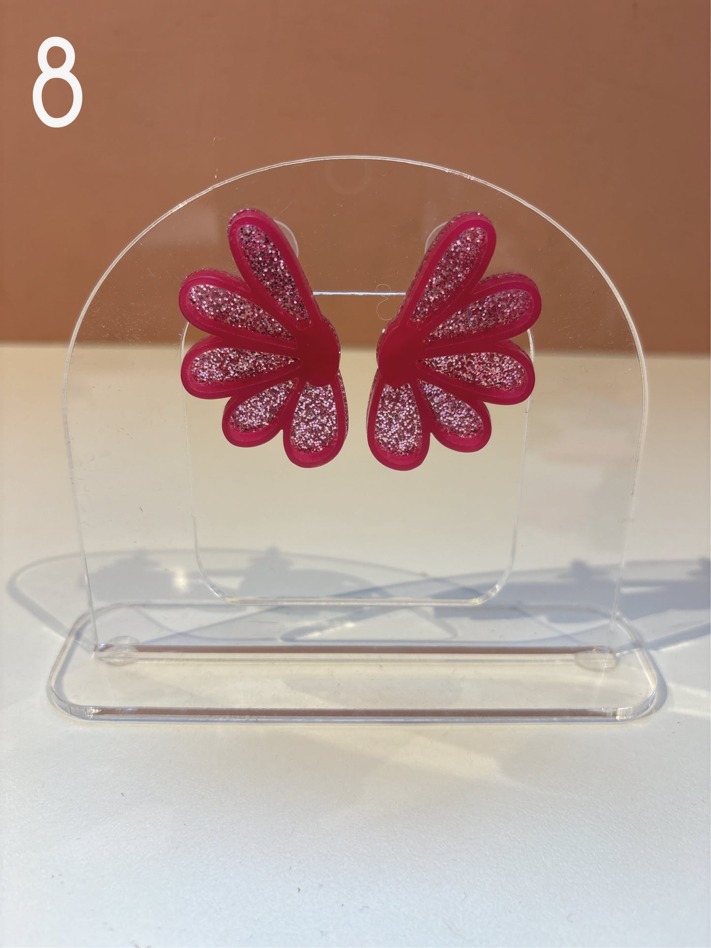 BOUCLES D'OREILLES - marguerite double