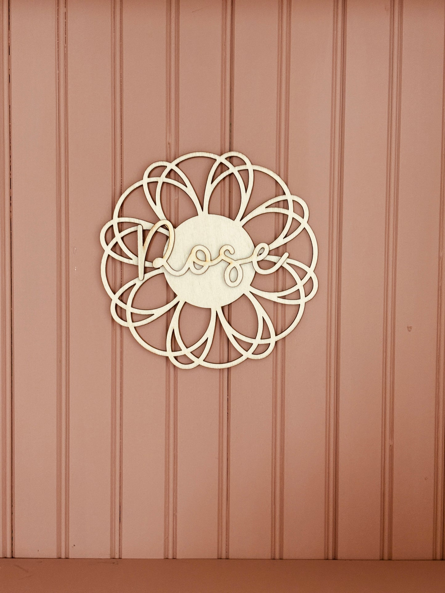 DÉCORATION MURALE FLEUR - PERSONNALISABLE