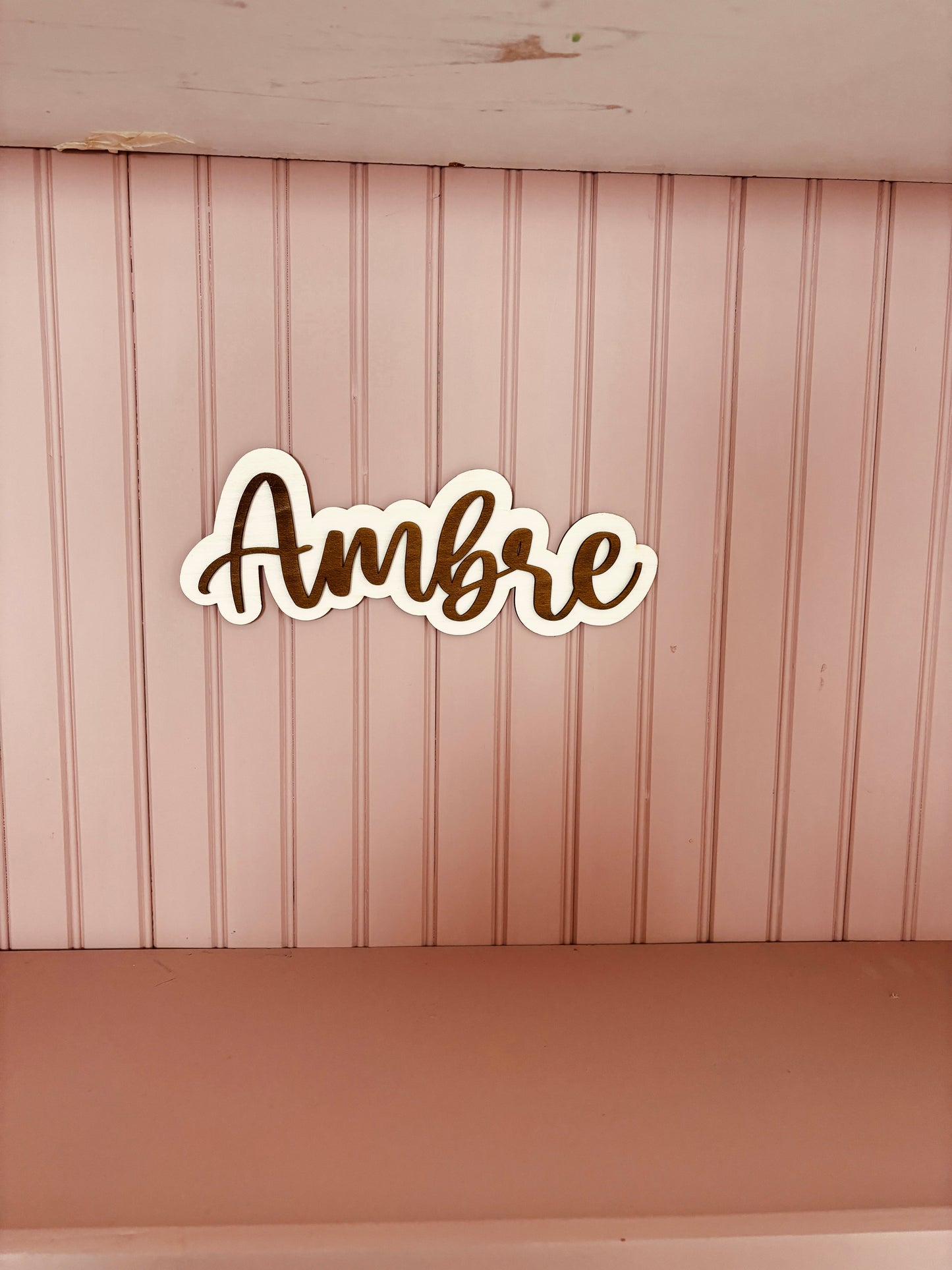 PRÉNOM BOIS - PERSONNALISABLE