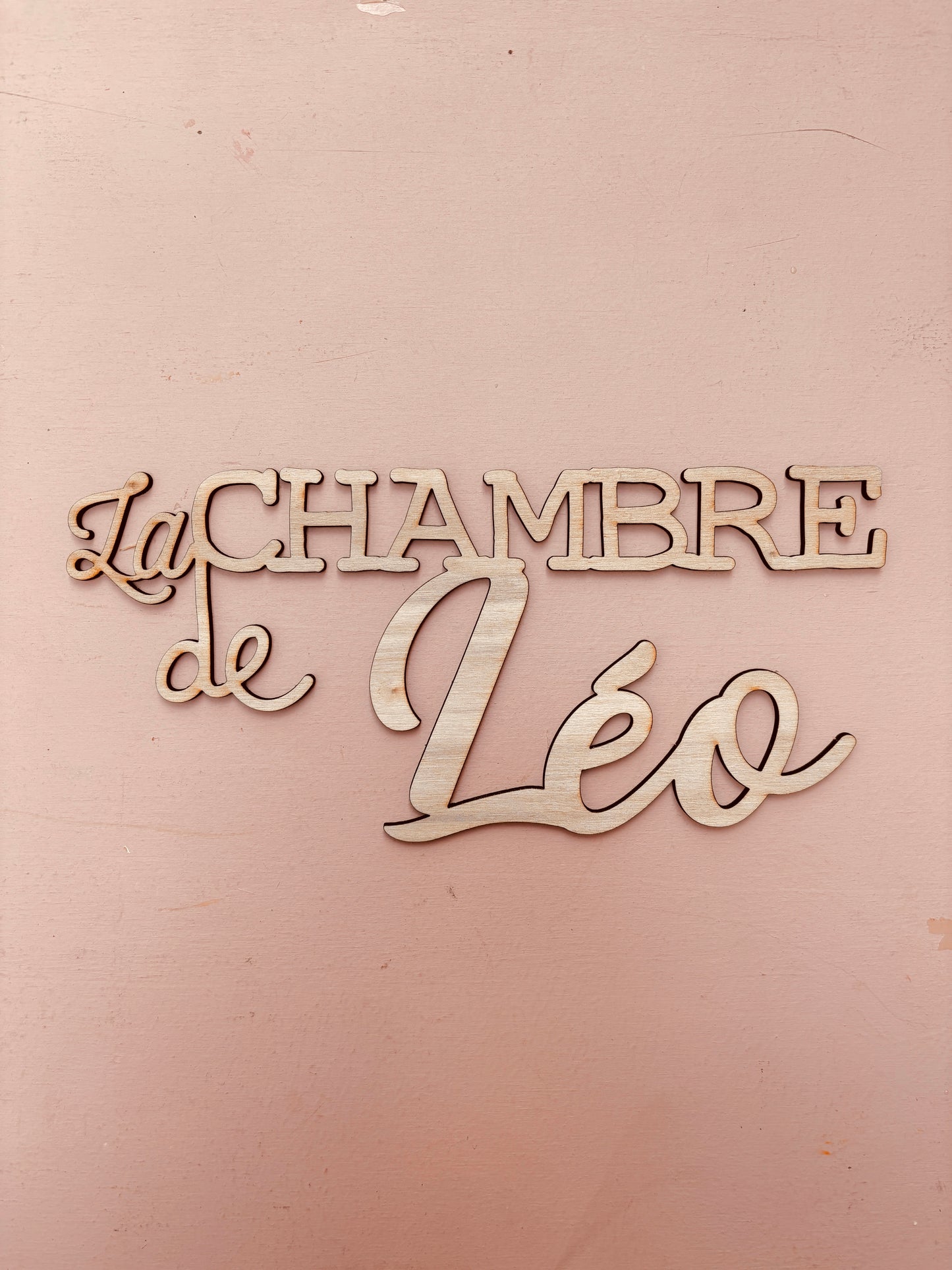 NOM DE PORTE  2 - PERSONNALISABLE