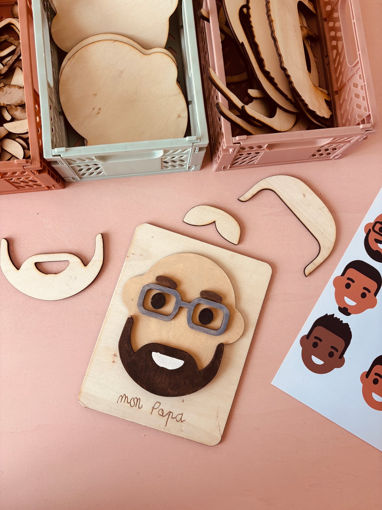 ATELIER ENFANT - Viens faire le portrait de papa