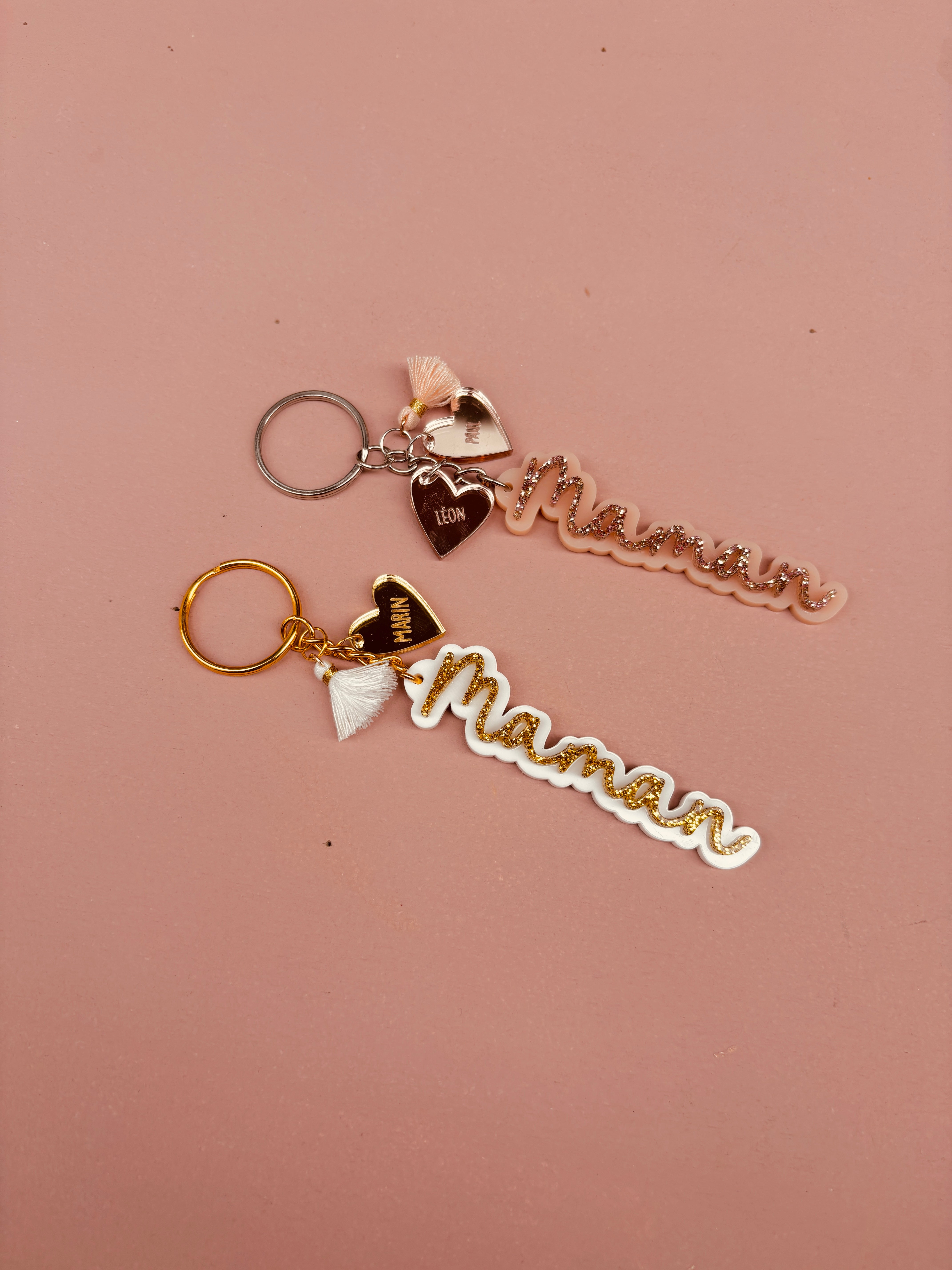 PORTE CLEFS BRELOQUES  PERSONNALISABLE