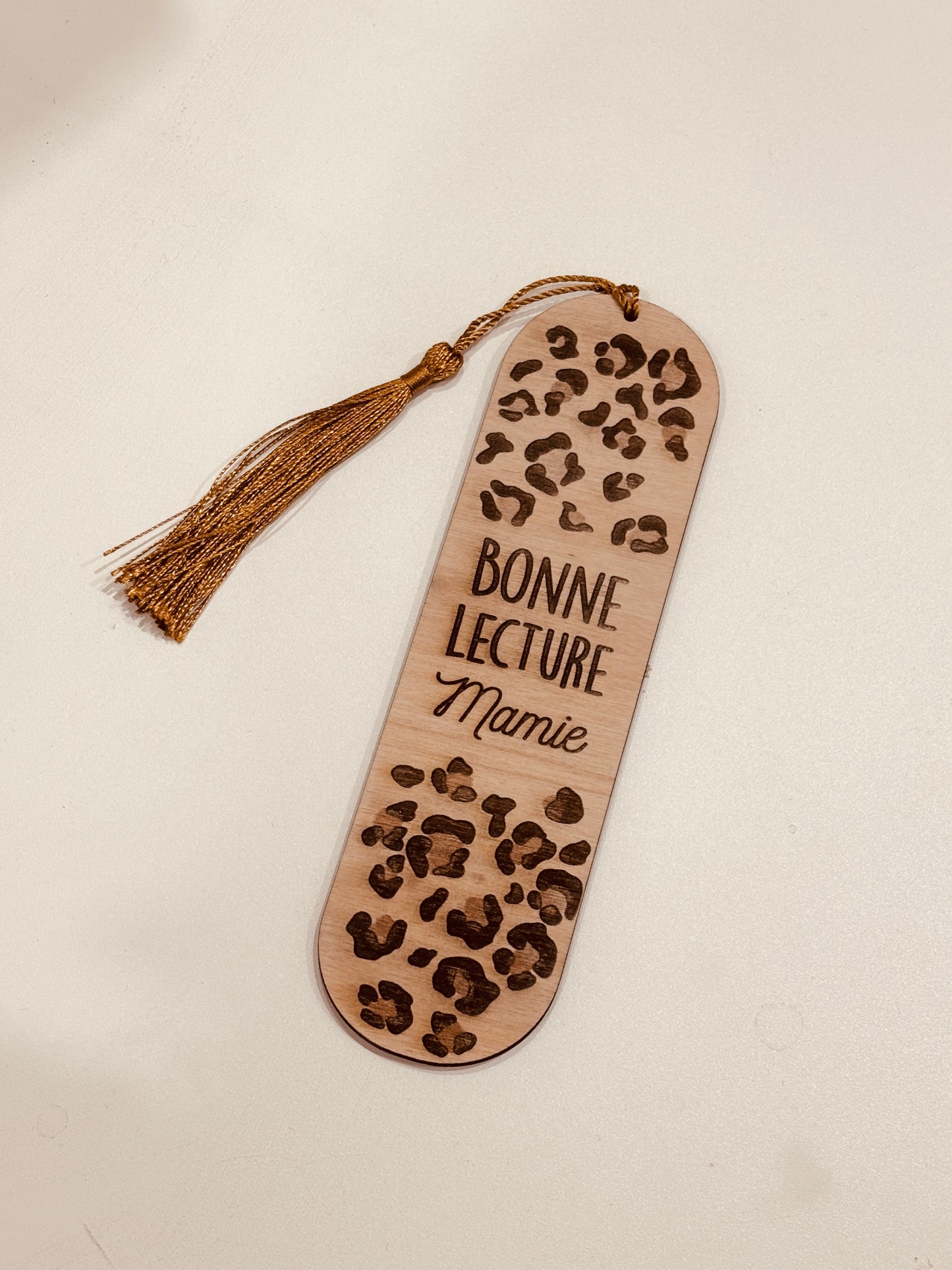 MARQUE PAGES - LEOPARD
