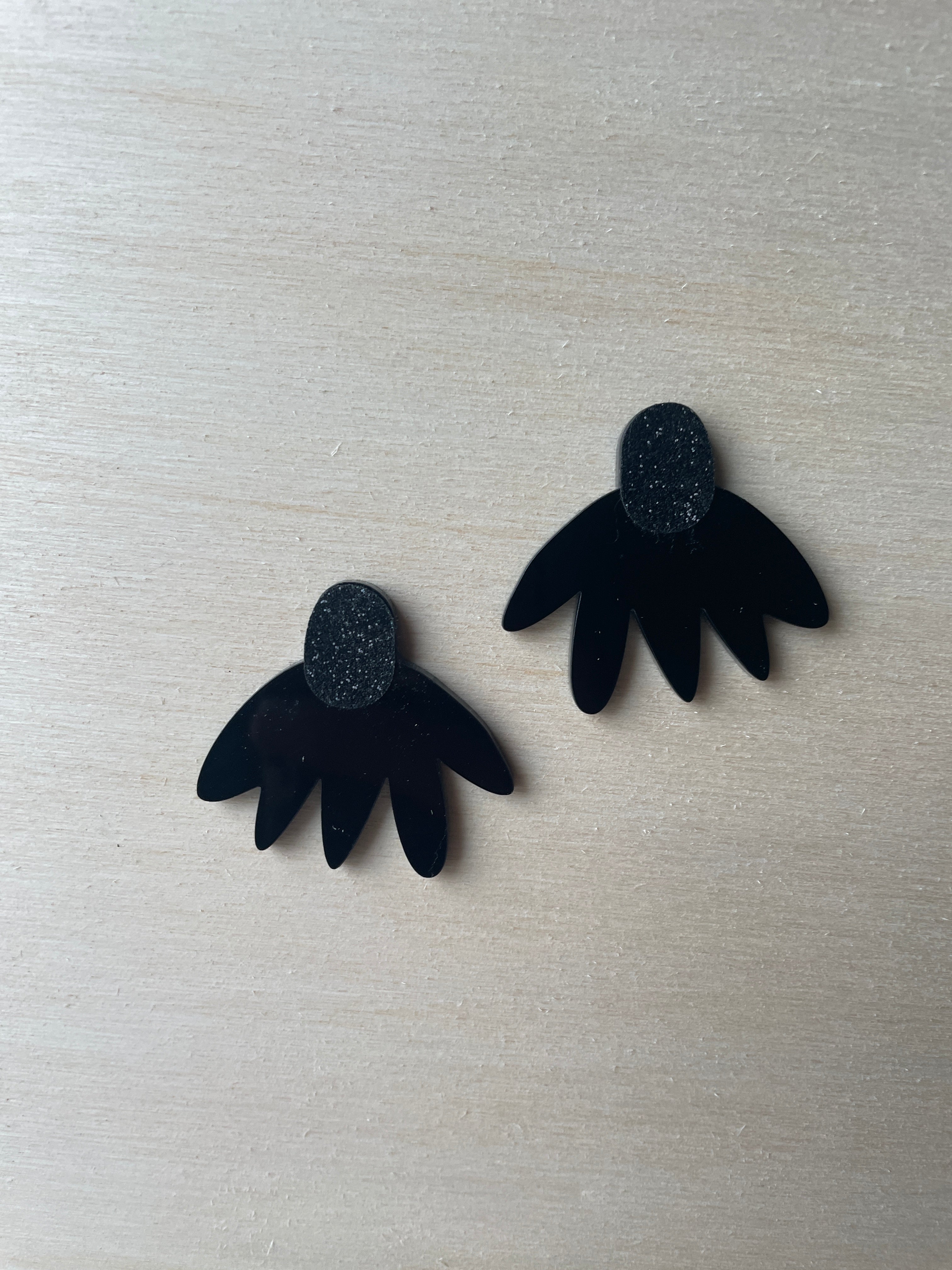 BOUCLES D'OREILLES - FULL BLACK