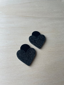 BOUCLES D'OREILLES - FULL BLACK