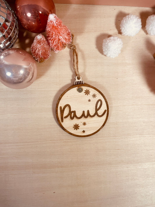 BOULE À MESSAGE - PERSONNALISABLE