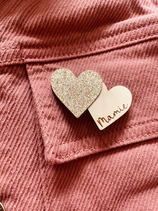 BROCHE COEUR