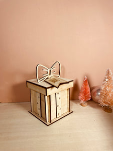 CADEAU EN BOIS A REMPLIR -PERSONNALISABLE