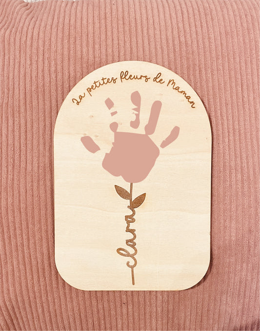 CARTE A EMPREINTES MA MAMAN