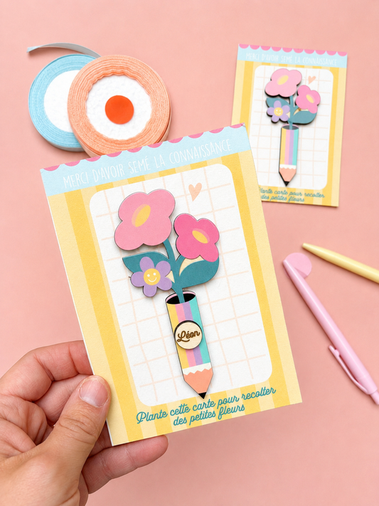 CARTE A PLANTER + PIC A PLANTER