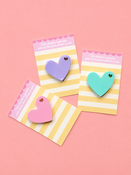 BROCHE coeur