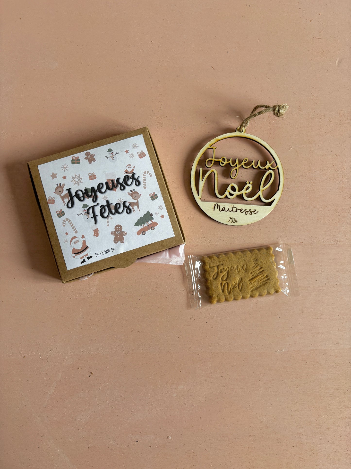 MINI BOX CADEAUX  NOËL -PERSONNALISABLE