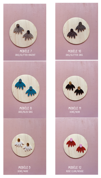 Boucles D’oreilles Libellule En Acrylique - Bijou Léger Et Hypoallergénique Pour Femme