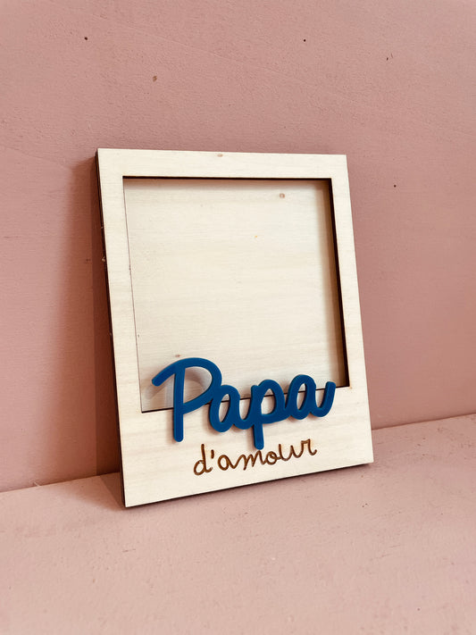 POLAROID PAPA - PERSONNALISABLE