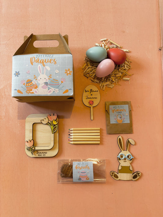 BOX SURPRISE DE PÂQUES - PERSONNALISÉE