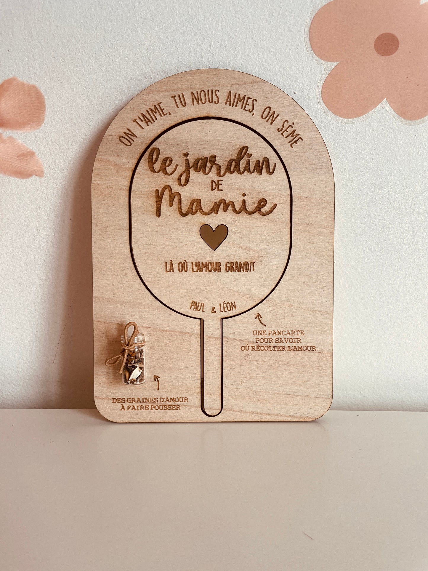 PIC À PLANTER - PERSONNALISABLE