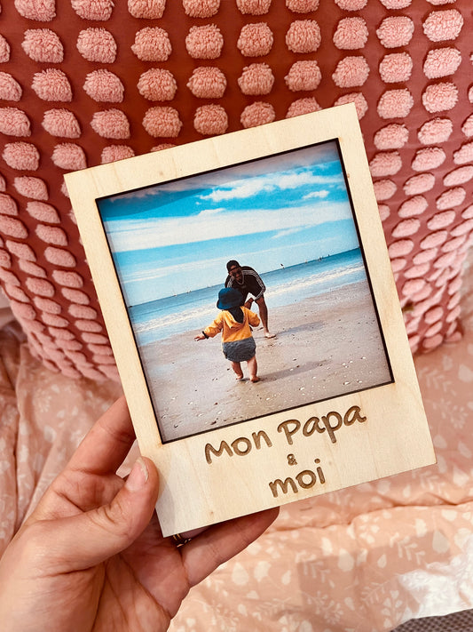 POLAROID MON PAPA - PERSONNALISABLE