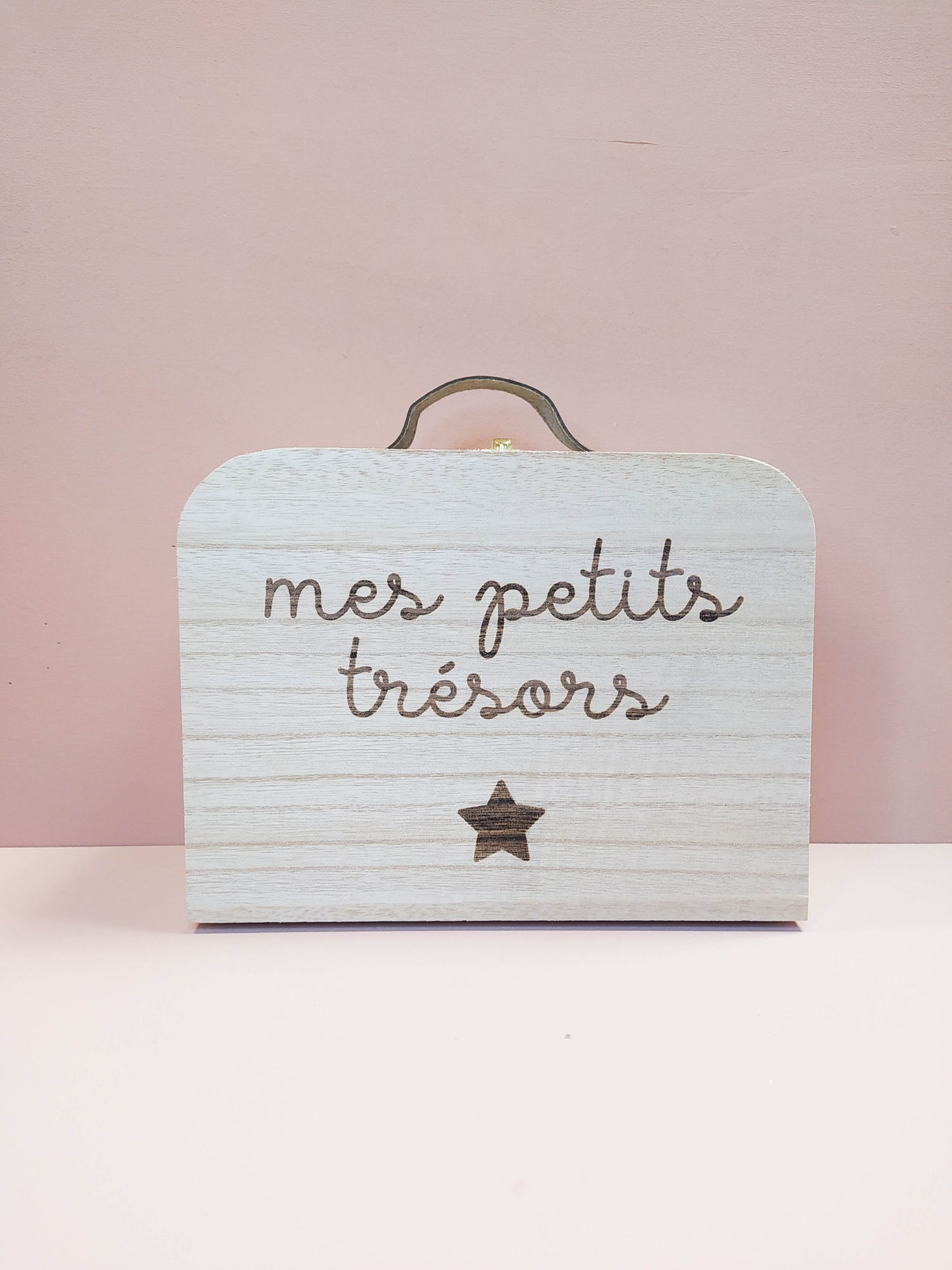 VALISE EN BOIS - PERSONNALISABLE