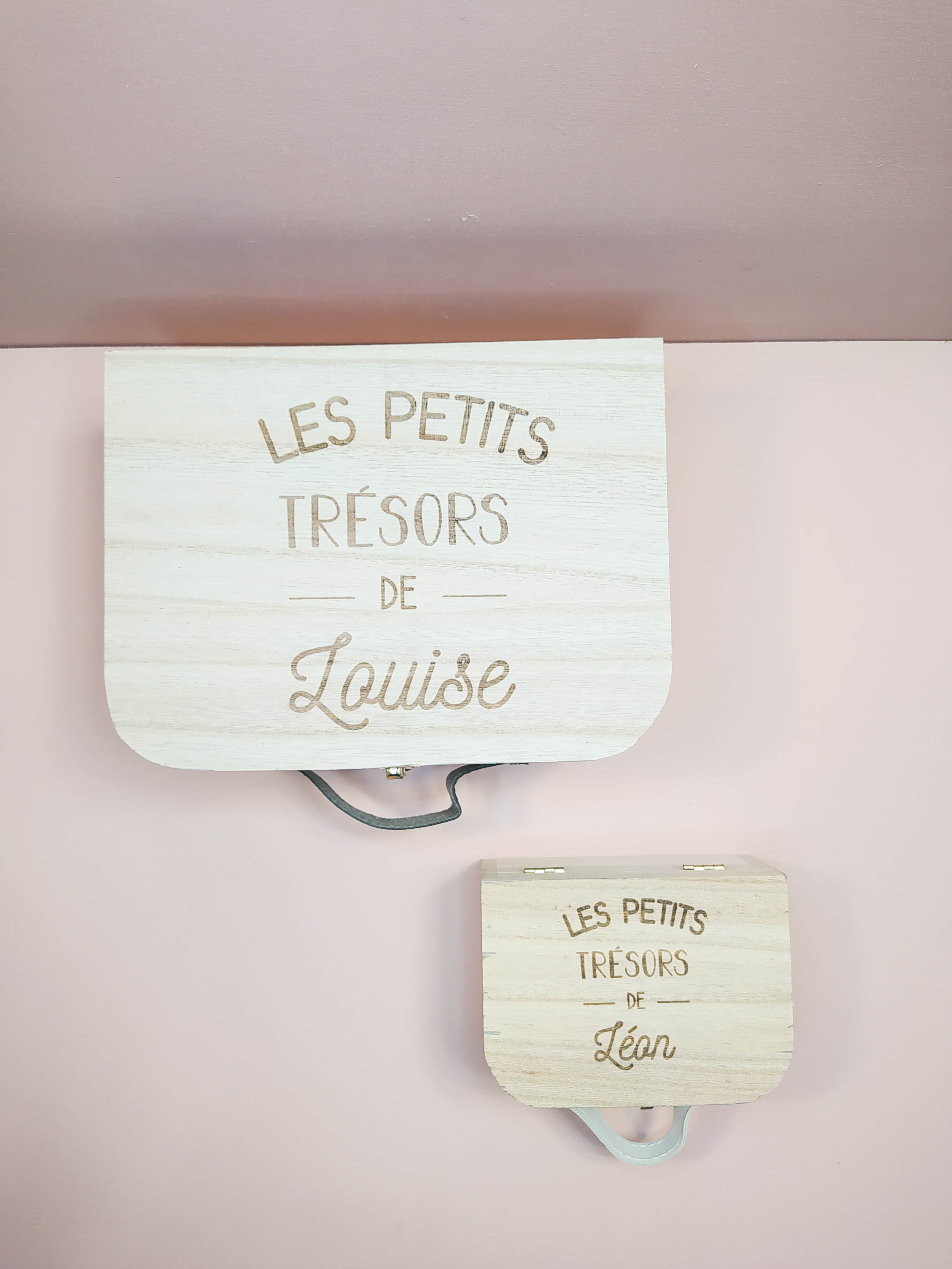 VALISETTE EN BOIS - PERSONNALISABLE