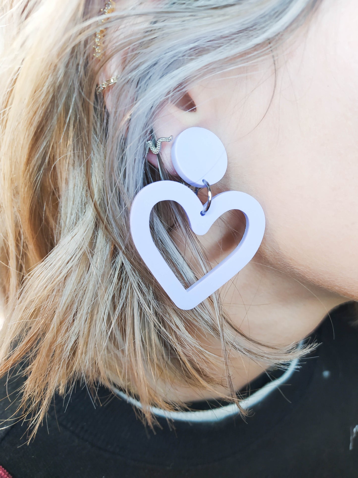 BOUCLES D'OREILLES - COEURS