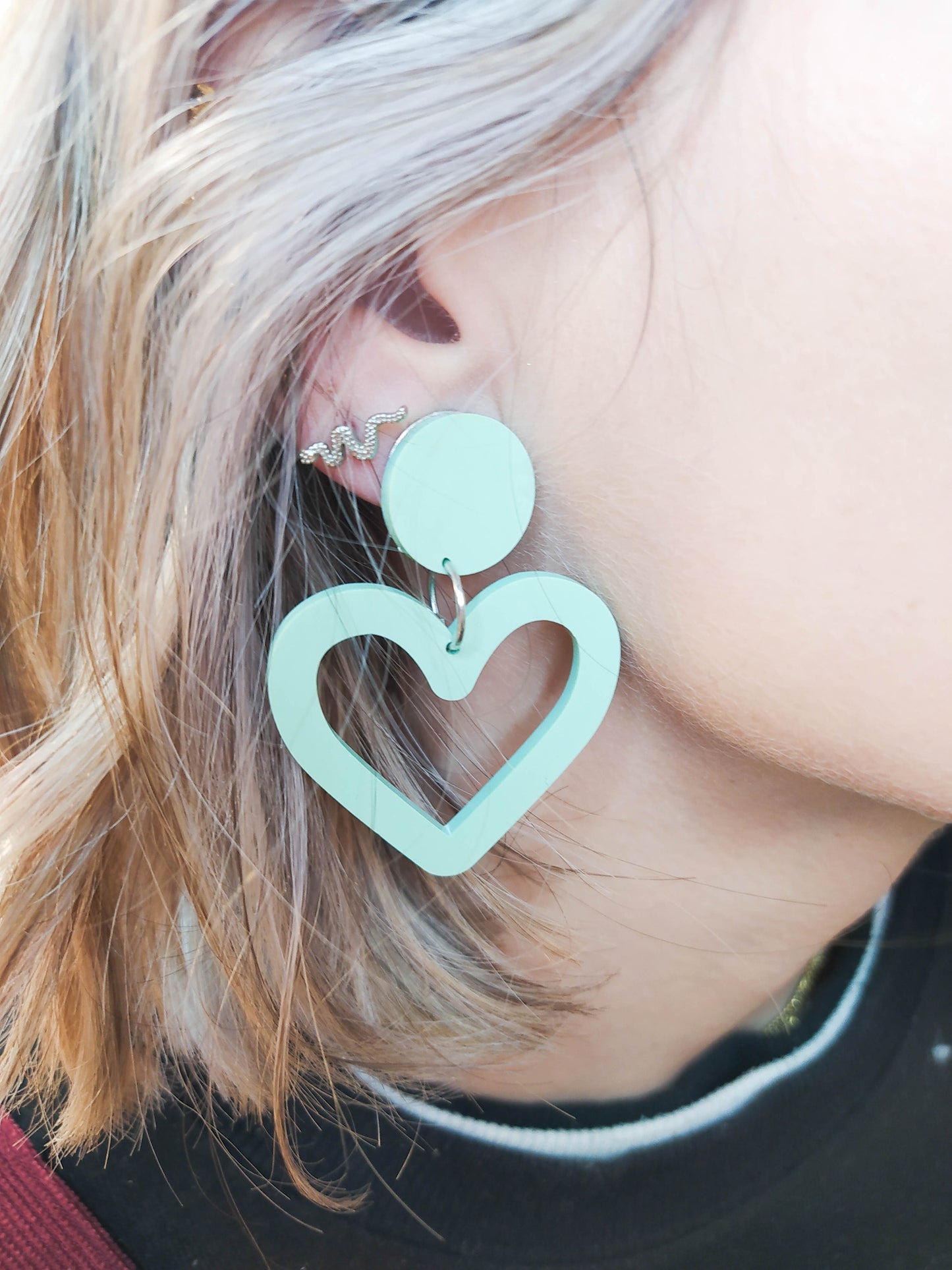 BOUCLES D'OREILLES - COEURS