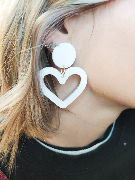 BOUCLES D'OREILLES - COEURS