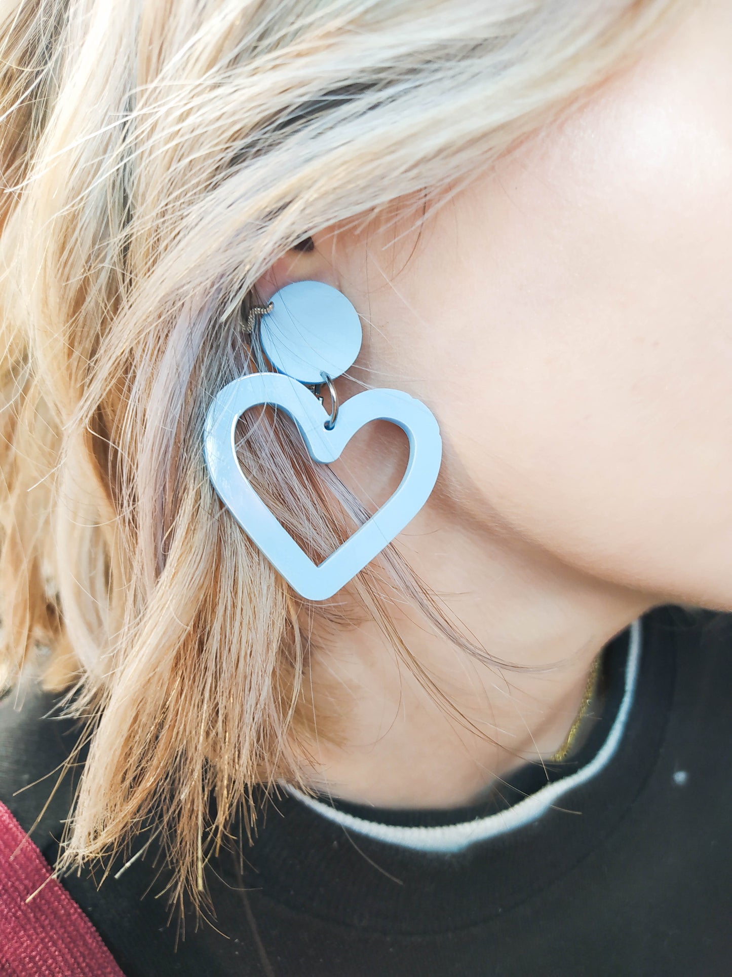 BOUCLES D'OREILLES - COEURS
