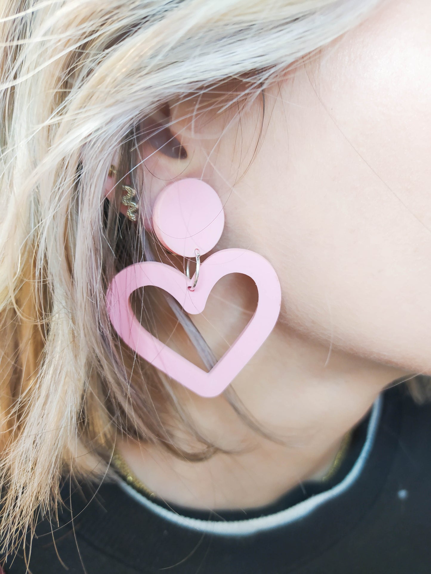 BOUCLES D'OREILLES - COEURS