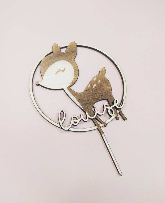 CAKE TOPPER - BICHE